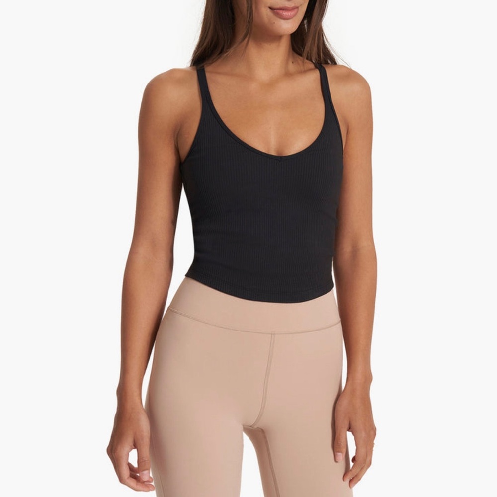 Vuori Rib Crop Tank | sz S